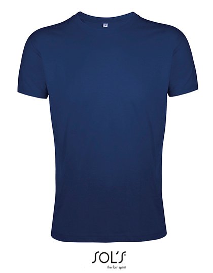 SOL´S Regent Fit T-Shirt White XXL (L149) – French Navy