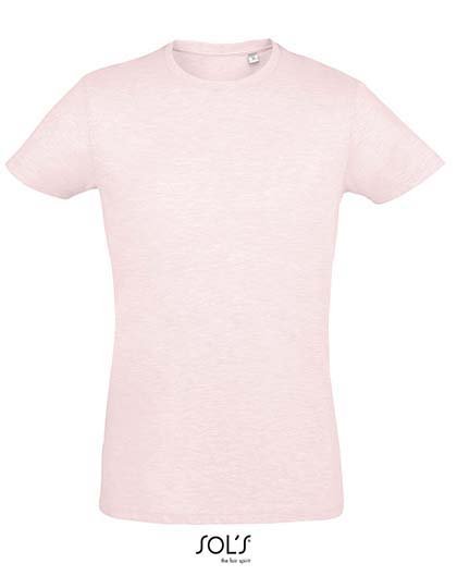 SOL´S Regent Fit T-Shirt White XXL (L149) – Heather Pink