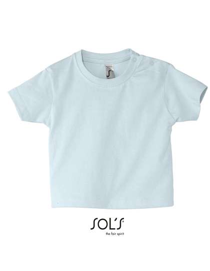 SOL´S Baby T-Shirt Mosquito mit Druckknöpfen