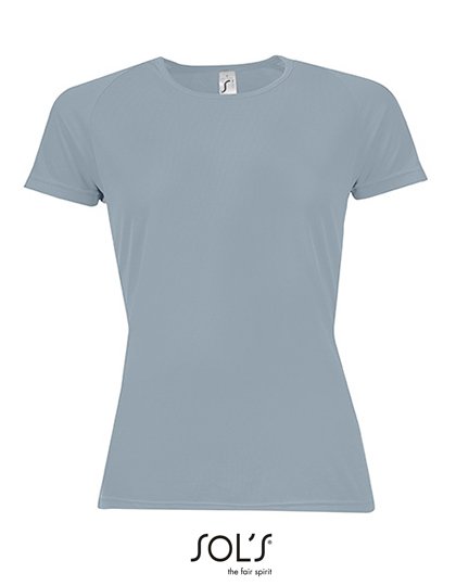 SOL'S Sporty Raglan T-Shirt with Neon Accents, White XS, L200 – Pure Grey