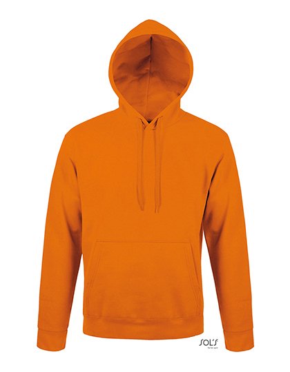 SOL´S Felpa con cappuccio aderente per Bambini, White XS, L330 – Orange
