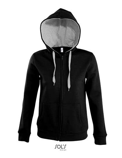 SOL´S Kontrast-Hoodie mit Kängurutaschen
