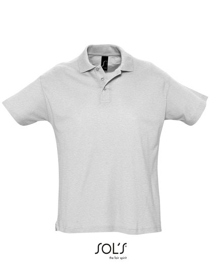 SOL´S Veste zippée sherpa avec poches kangourou, White L, L512 – Ash (Heather)