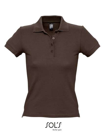 SOL´S Polo près du corps en Coton, Chocolate XL, L519 – Chocolate