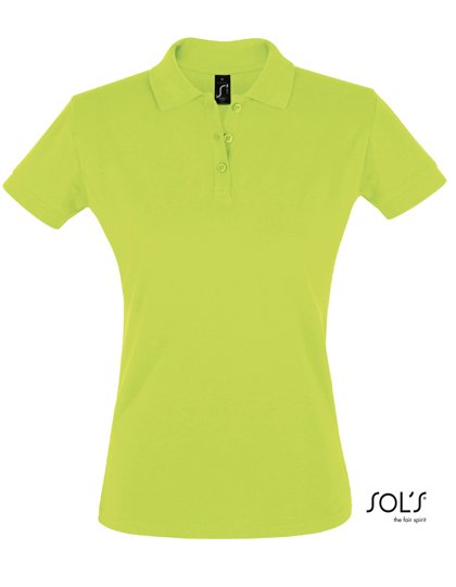 SOL´S Polo coupe ajustée pour femmes Coton, Apple Green M, L526 – image 1