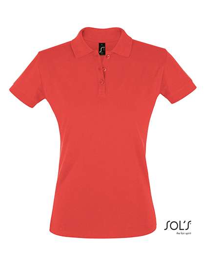 SOL´S Polo coupe ajustée pour femmes Coton, Apple Green M, L526 – Hibiscus
