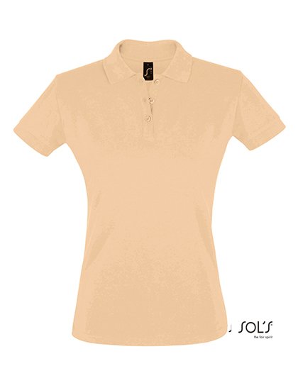 SOL´S Polo coupe ajustée pour femmes Coton, Apple Green M, L526 – Sand