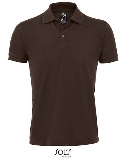 SOL´S Polo Prime in Cotone-Poliestere, Sand S, L527 – Chocolate
