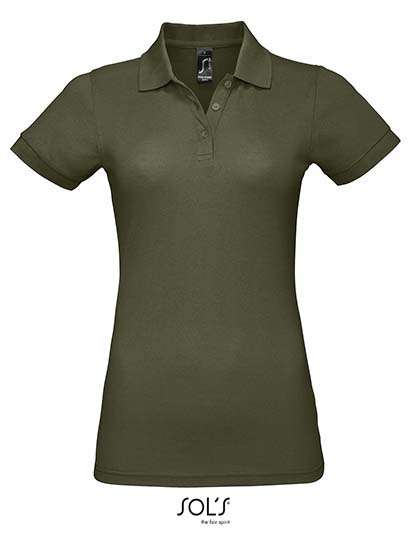 SOL´S Polo Prime, coupe regular pour femmes, Burgundy S, L528 – Army