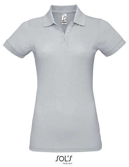 SOL´S Polo Prime, coupe regular pour femmes, Burgundy S, L528 – Pure Grey