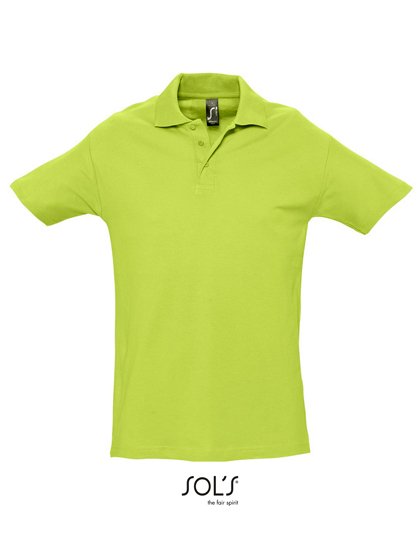 SOL´S Polo-Shirt Spring II aus Baumwolle, Golf Green M, L562 – Bild 1