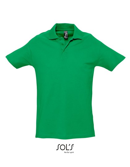SOL´S Polo-Shirt Spring II aus Baumwolle, Golf Green M, L562 – Kelly Green