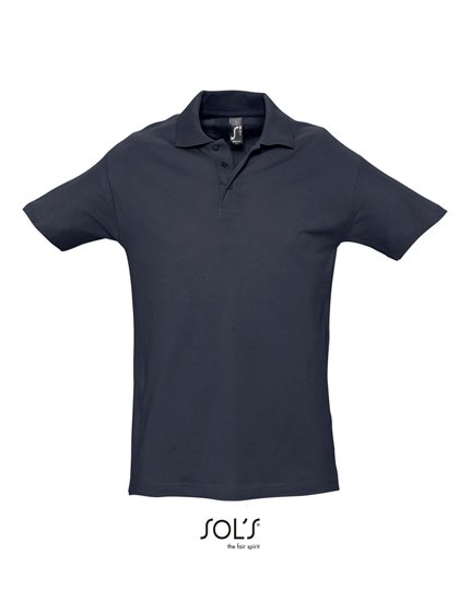 SOL´S Polo-Shirt Spring II aus Baumwolle, Golf Green M, L562 – Navy