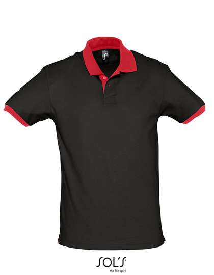 SOL´S Kontrastkapuzenjacke aus Baumwolle