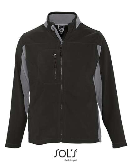 SOL´S Fleecejacke Nordic mit Stehkragen