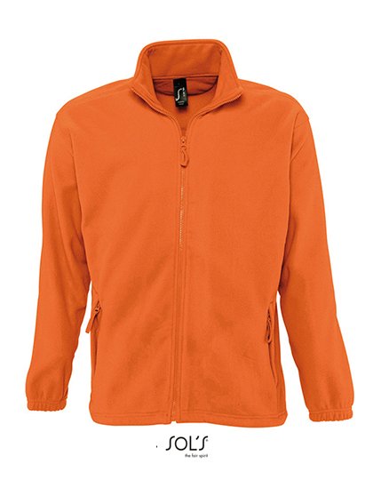 SOL´S Veste polaire North blanc XS (L742) – Orange