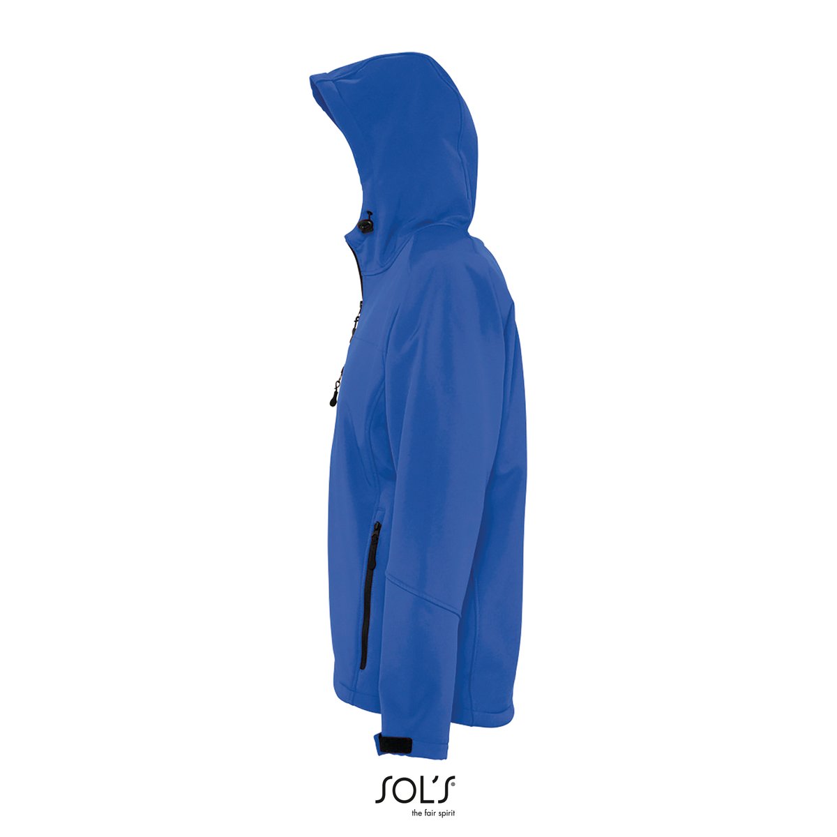 SOL´S Giacca Softshell con Cappuccio da Uomo, French Navy XXL, L848 – immagine 5