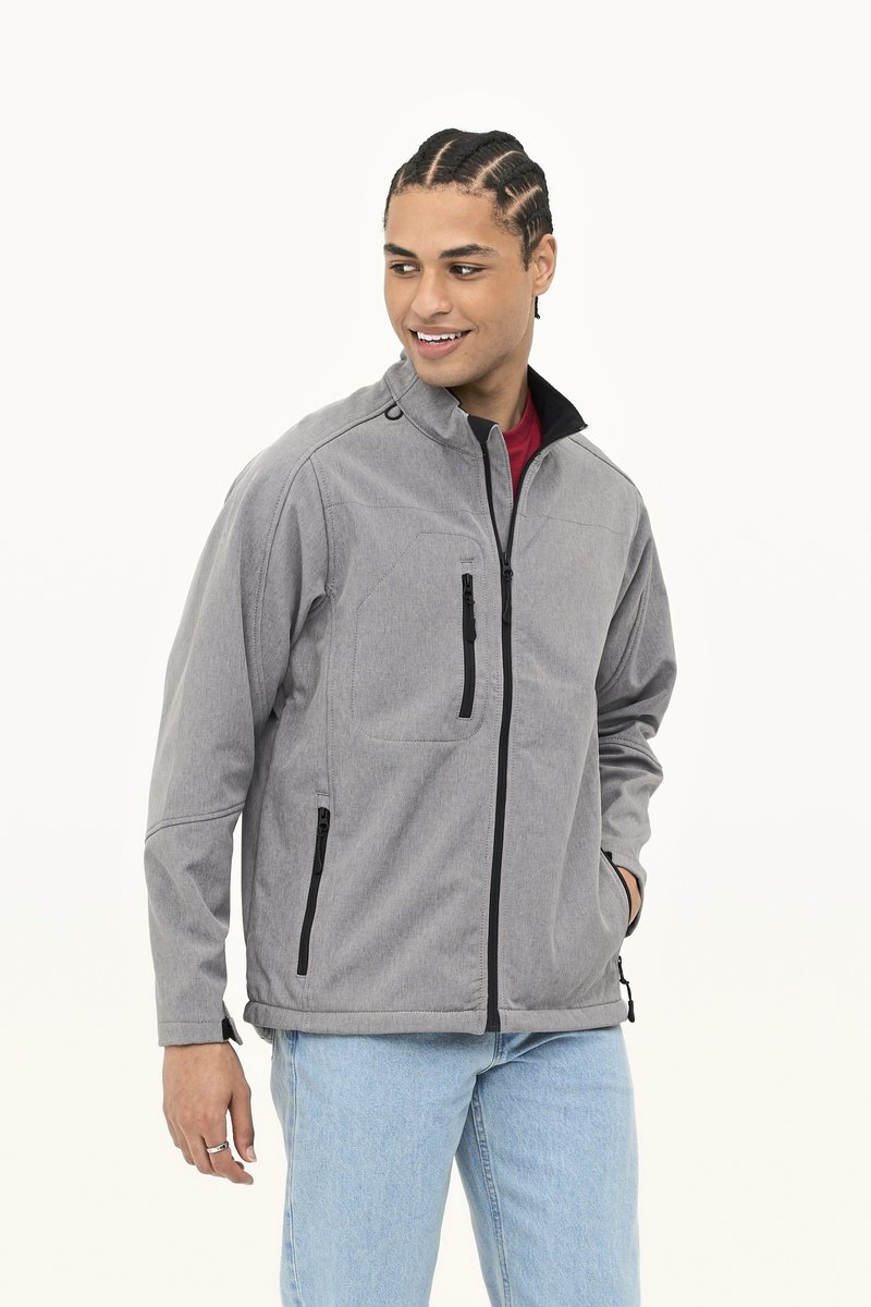 SOL´S Veste softshell imperméable avec poches, Abyss Blue S, L866 – image 2