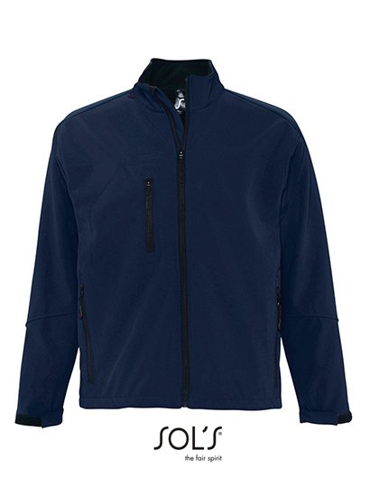 SOL´S Veste softshell imperméable avec poches, Abyss Blue S, L866 – Abyss Blue