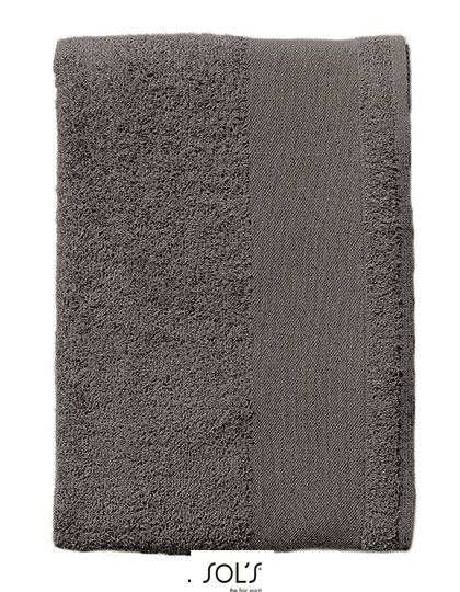 SOL'S Telo bagno Island 100, 100% Cotone – Dark Grey (Solid)