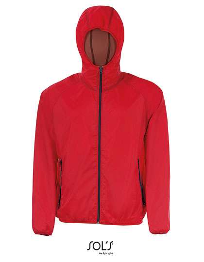 SOL´S Windbreaker Shore mit Kontrastdesign