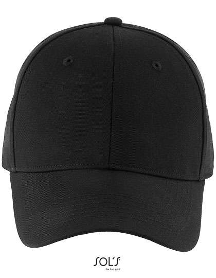 SOL´S Six Panel Cap aus Baumwolle Blaze