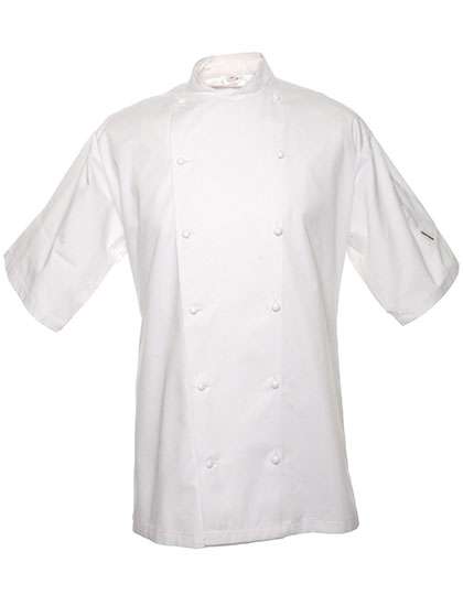 Le Chef Veste de cuisine Executive manches courtes avec système Staycool, White XXS, LF092S – White