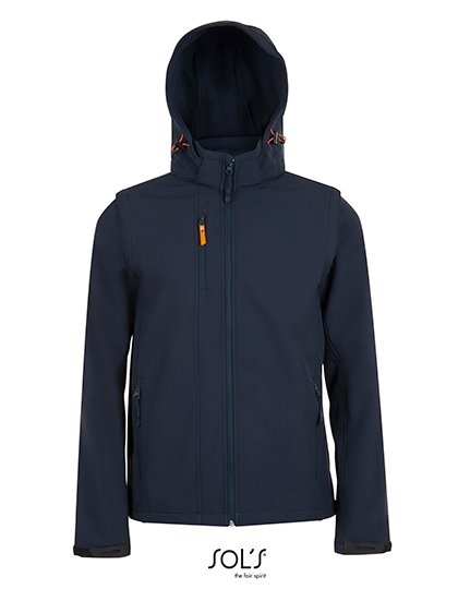 SOL'S Transformer Softshell Jacket with Detachable Sleeves – French Navy