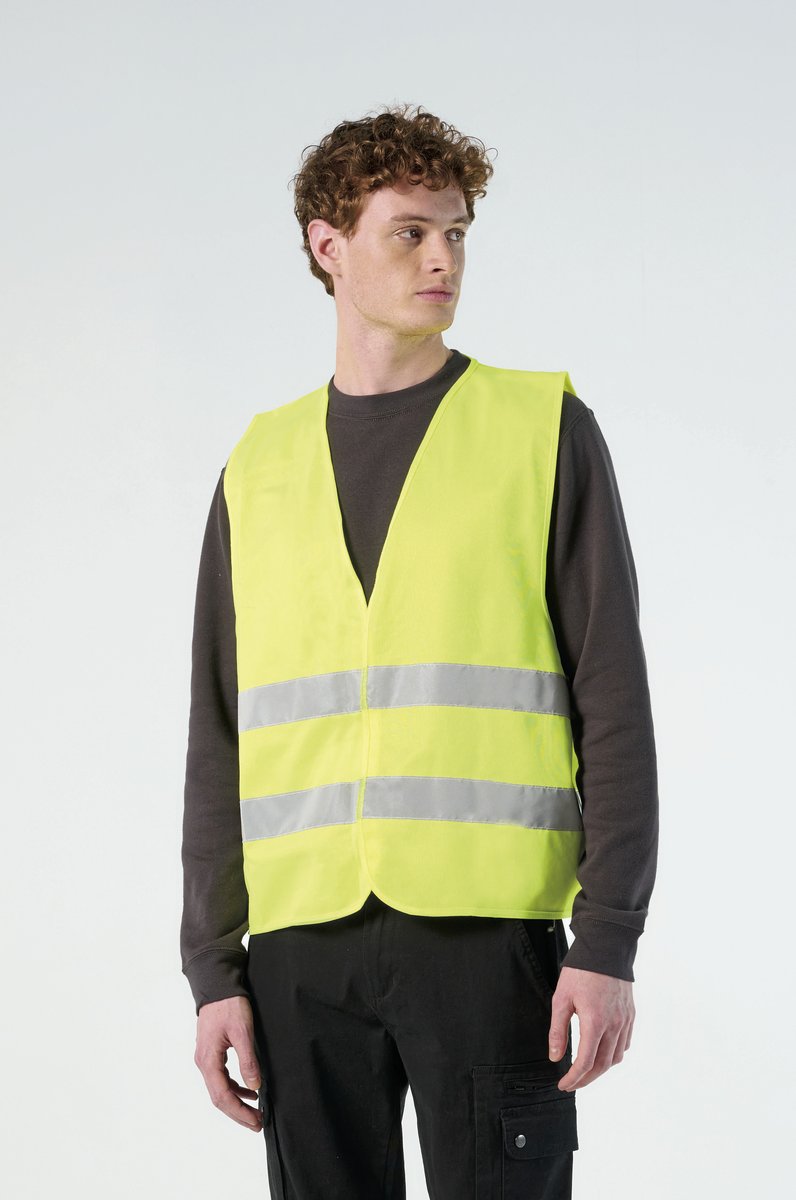 SOL´S Neon Orange Sicherheitsweste mit Reflektoren
