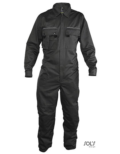 SOL´S Workwear Overall Solstice Pro LP80302, Bottle Green M (42/44), LP80302 – Dark Grey (Solid)