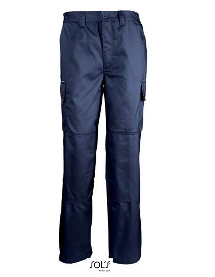 SOL´S Arbeitshose Active Pro mit Komfortschnitt, Navy L (46), LP80600 – Navy