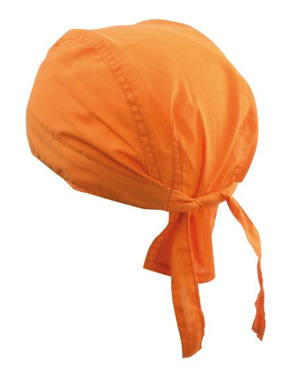 Myrtle beach Bandana Hut aus Polyester-Baumwolle, Purple One Size, MB041 – Orange