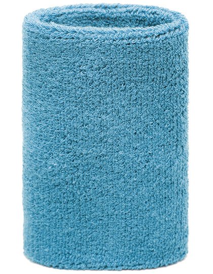 Myrtle beach Polsino Antisudore in Spugna Extra Largo 12 cm – Light Blue