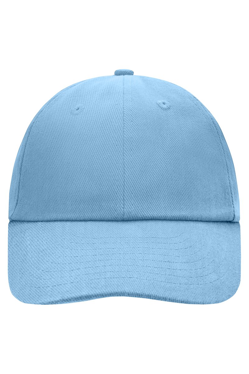Myrtle Beach 6-Panel Cap Schwarz, Orange 58 cm, MB6111 – image 3