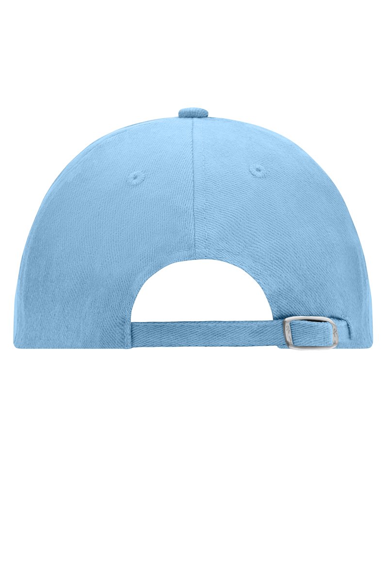 Myrtle Beach 6-Panel Cap Schwarz, Orange 58 cm, MB6111 – image 4