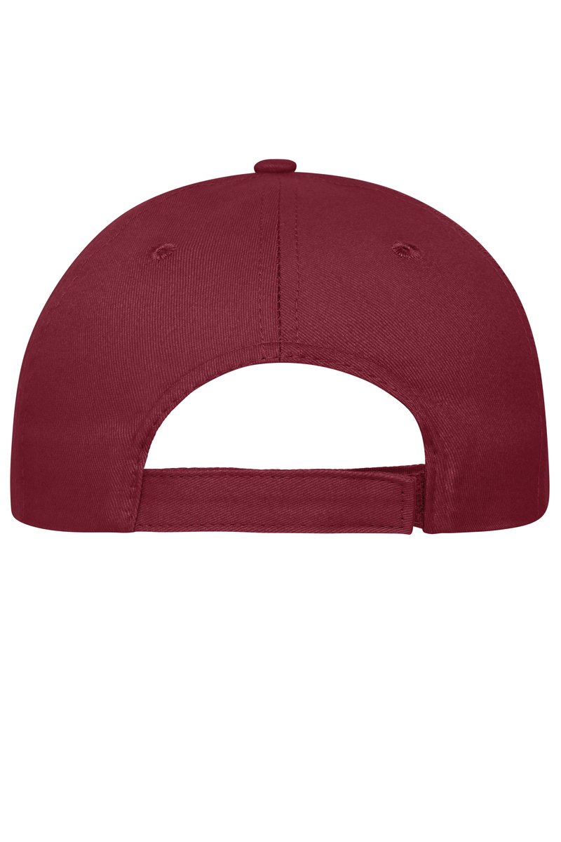 Myrtle beach Sustainable 5 Panel Cap Organic Cotton, Black One Size, MB6237 – image 4