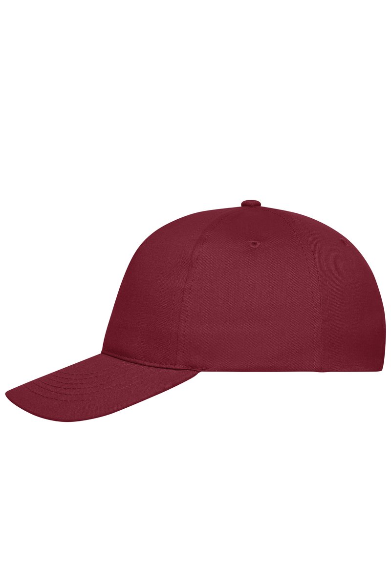 Myrtle beach Sustainable 5 Panel Cap Organic Cotton, Black One Size, MB6237 – image 5