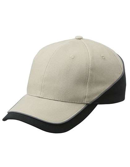 Myrtle beach 6 Panel Turbo Piping Cap Baumwolle
