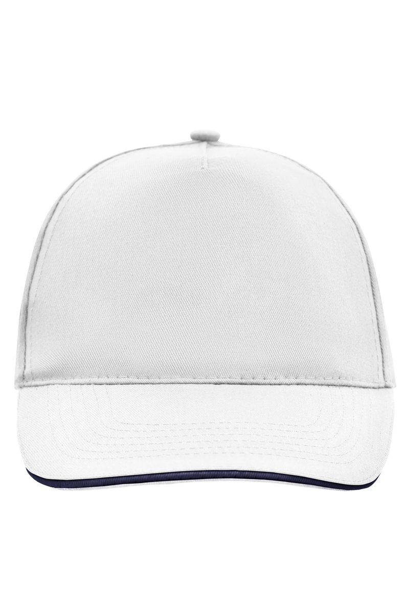 Myrtle beach 5-Panel Baumwoll-Cap mit Sandwich-Schild