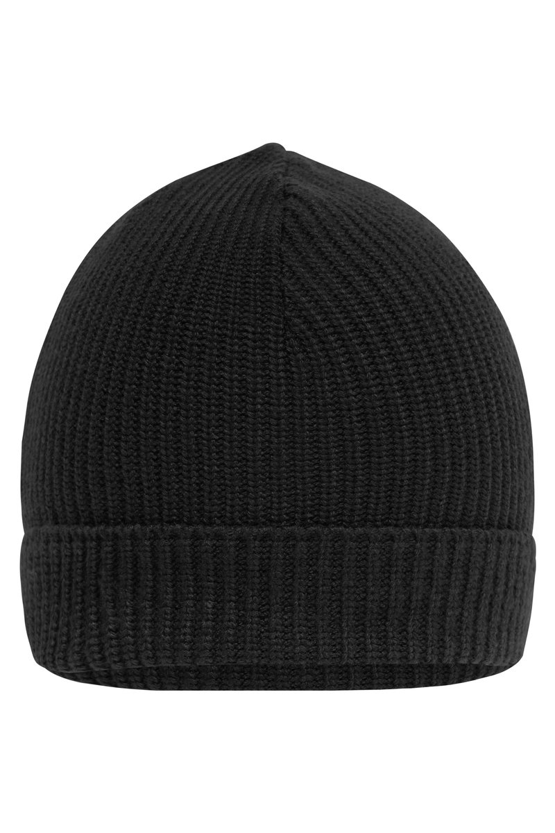 Myrtle beach Nachhaltige Strickmütze mit Ripp-Design