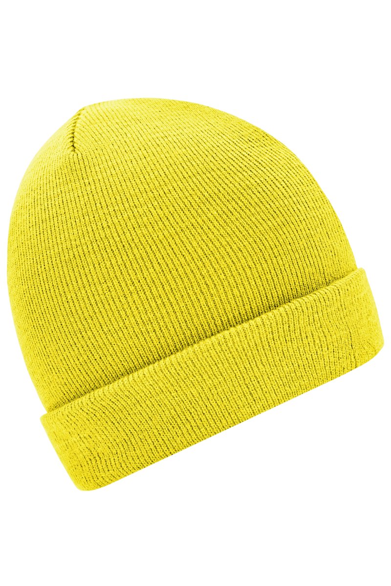 Myrtle beach Gestrickte Mütze aus 100% Polyacryl, Bright Yellow One Size, MB7500 – Bild 6