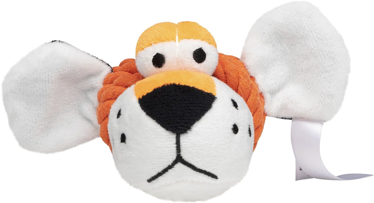 Mbw MiniFeet® Knotentier Hundespielzeug Tiger