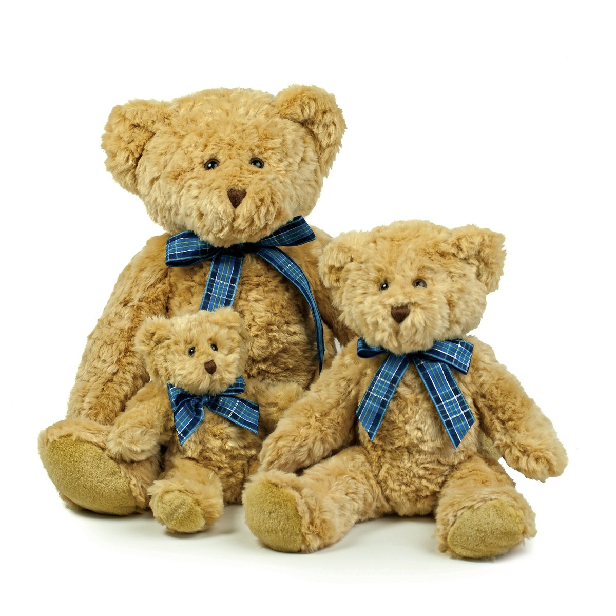 Mumbles Bracken Bear mit Tartan-Schleife
