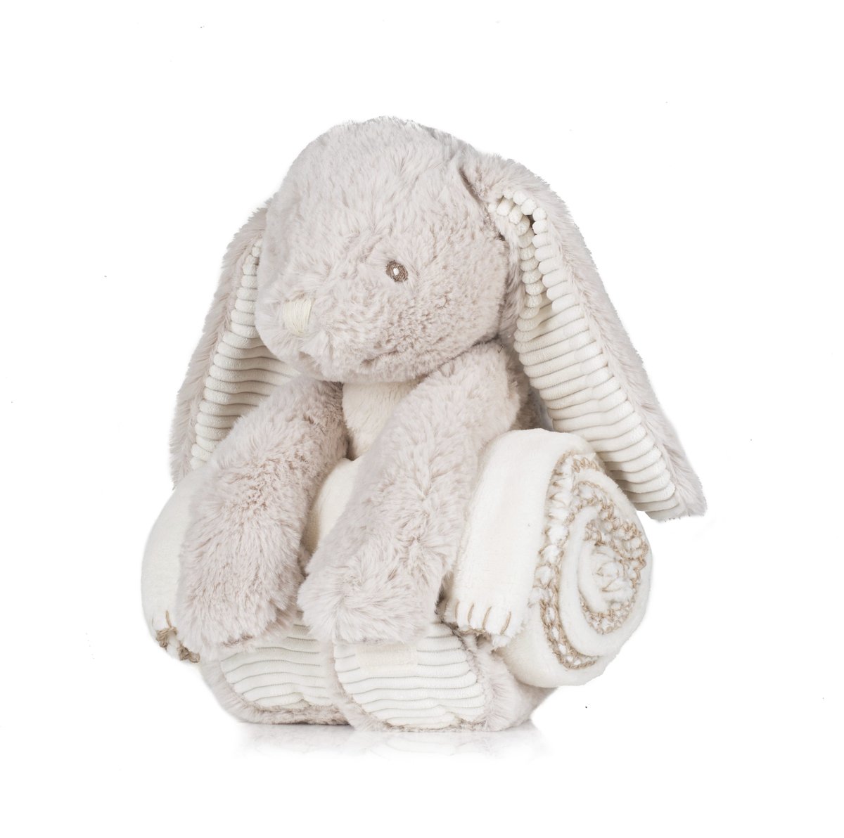 Mumbles Lapin câlin avec couverture, 75 x 90 cm, Cream M, MM034 – image 2
