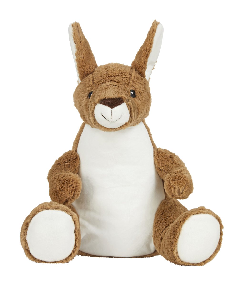 Mumbles Kuscheliges Zippie Kangaroo mit Reißverschluss