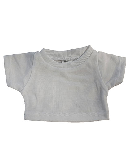 Mumbles Teddy-T-Shirt aus 100% Baumwolle, Red L, MM71 – Sublimations White
