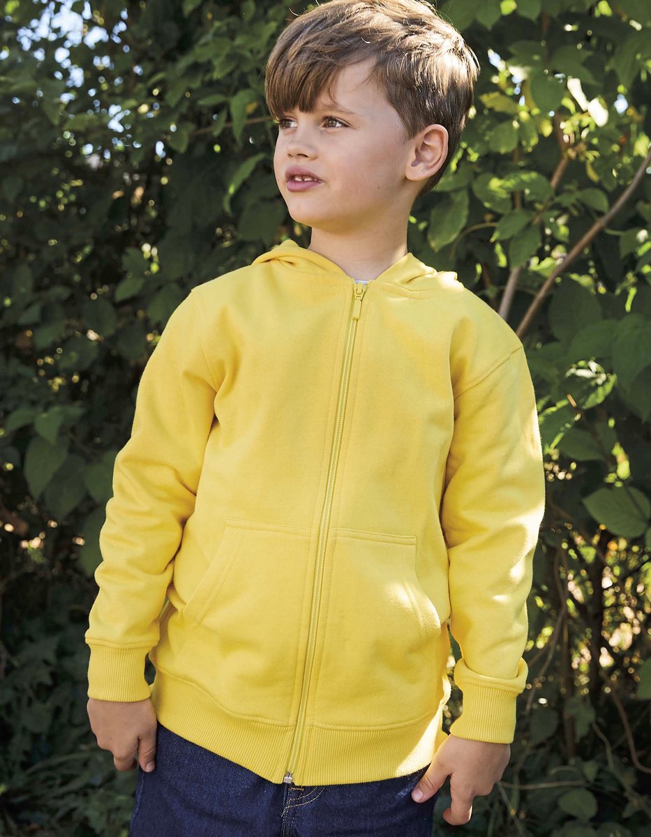 Neutral Fairtrade Kinder Zip Hoodie Bio-Baumwolle
