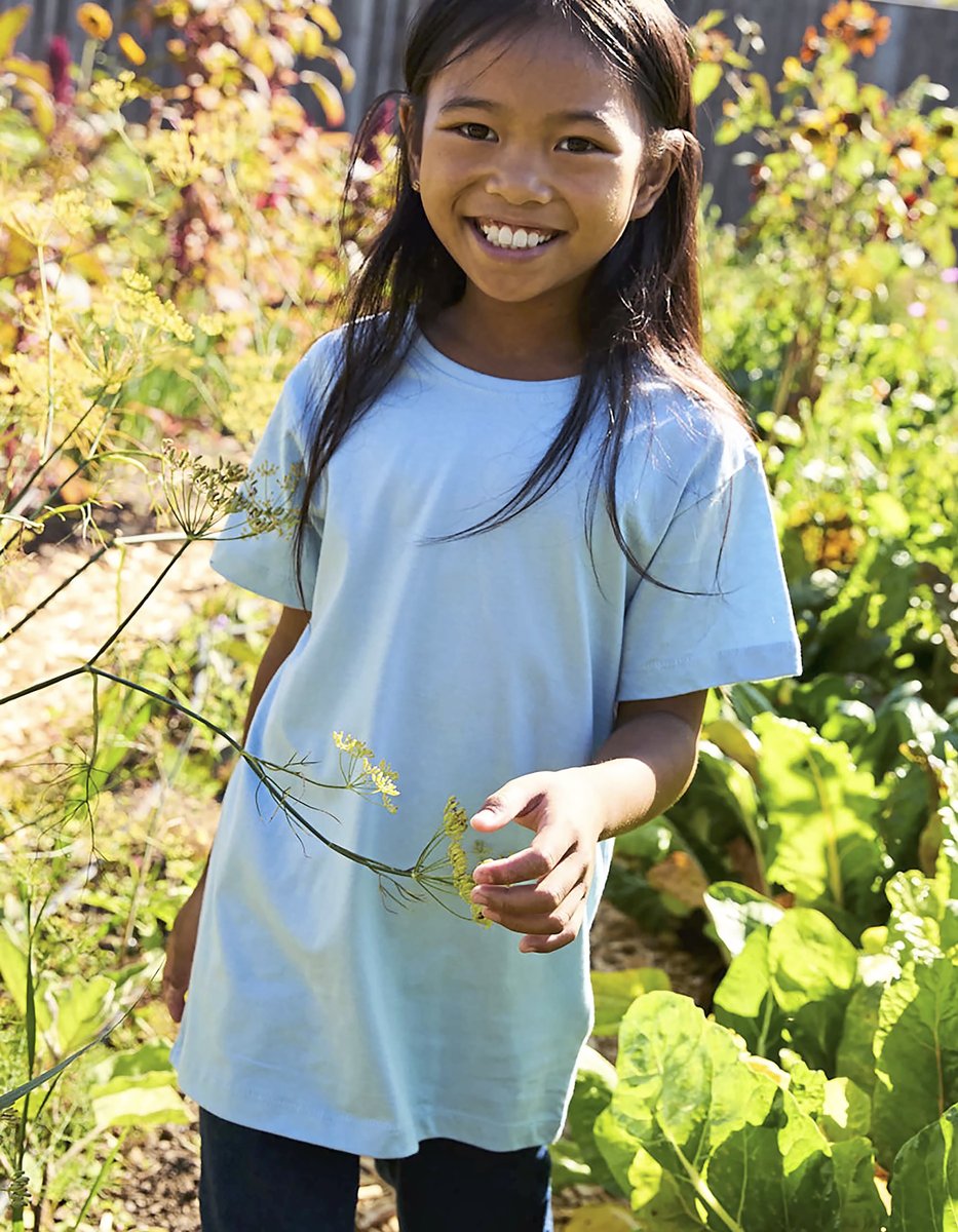 Neutral Fairtrade Kinder T-Shirt mit Elasthan