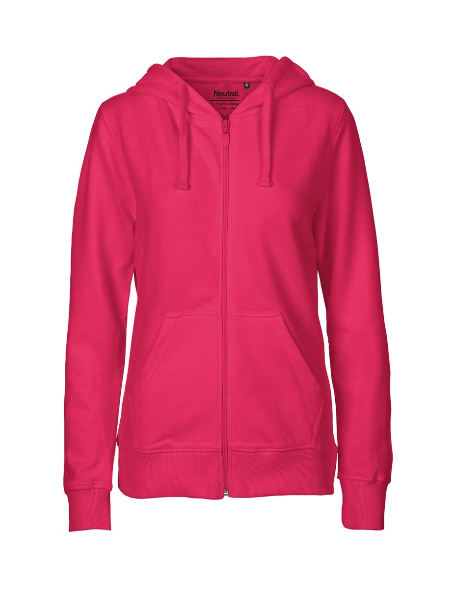 Neutral Felpa con Cappuccio e Zip in Cotone Biologico da Donna – immagine 3