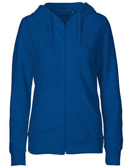 Neutral Felpa con Cappuccio e Zip in Cotone Biologico da Donna – Royal